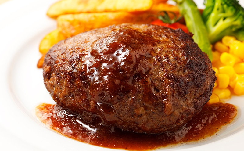ハンバーグ ミート矢澤フレッシュハンバーグ 8食セット 黒毛和牛 肉汁 和風醤油 オリジナルソース 専門店 赤身肉 サーロイン シャトーブリアン 濃厚 上質 肉々しい ジューシー 大田区 東京都