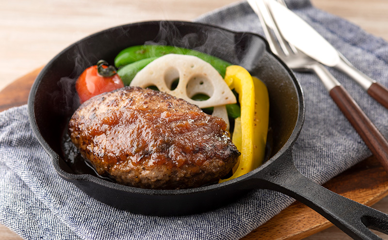 【定期便】ミート矢澤 黒毛和牛100％フレッシュハンバーグ （6食セット×3ヶ月）肉汁 和風醤油 オリジナルソース 専門店 赤身肉 サーロイン シャトーブリアン 濃厚 上質 肉々しい ジューシー 大田区 東京都