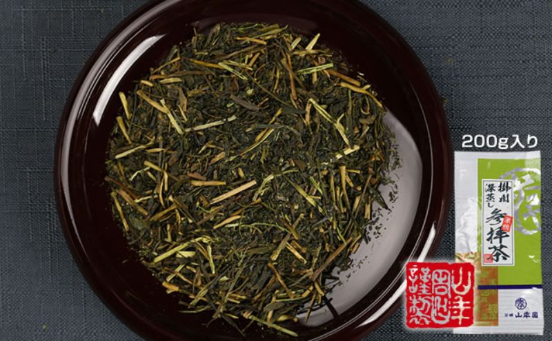 掛川深蒸し茶 巣鴨 参拝茶 200g 茶葉 緑茶 お茶 煎茶 日本茶 豊島区 東京