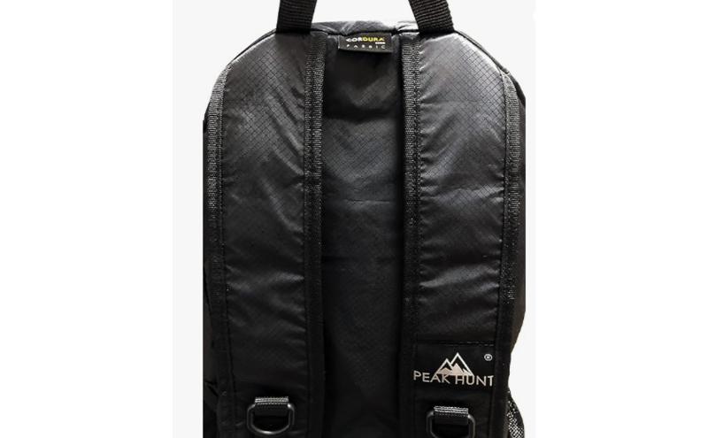 PEAKHUNT DAB005 バックパック 20L 超軽量（UL） 撥水 防水 メンズ レディース ハイキング トレッキング ブラック 黒 折りたたみ 旅行 トラベル ピークハント