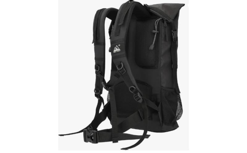 PEAKHUNT バックパック（X-PAC） 30L 軽量 四角型 メンズ レディース ハイキング トレッキング ブラック 黒 旅行ピークハント