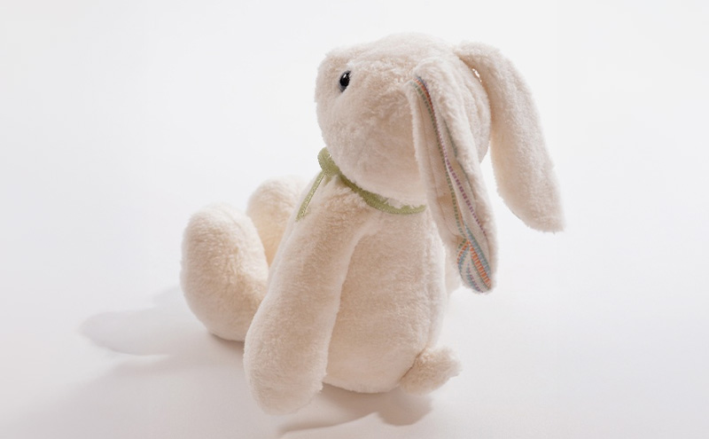うさぎの「あみちゃん」  ぬいぐるみ うさぎ オーガニックコットン ファーストトイ ベビー キッズ 誕生日 プレゼント おもちゃ 出産祝い ギフト 豊島区 東京都