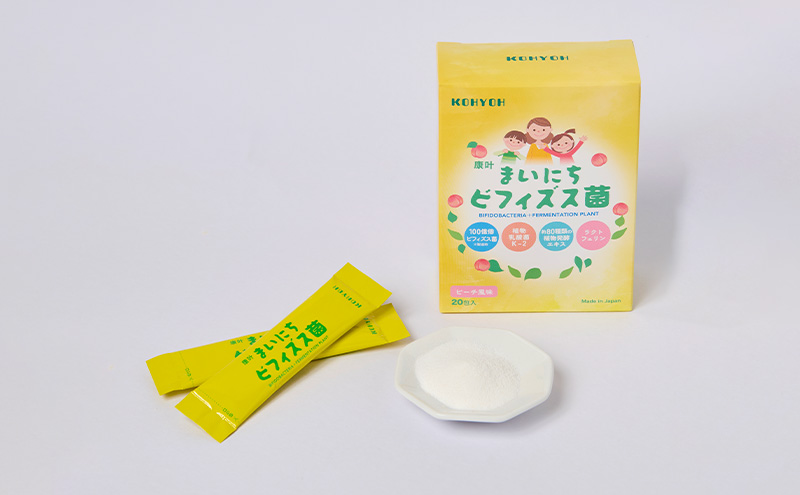 ビフィズス菌 KOHYOH まいにちビフィズス菌 善玉菌 乳酸菌 健康 サポート 腸内環境 個包装 粉末 ピーチ風味 赤ちゃん お年寄り 豊島区 東京都