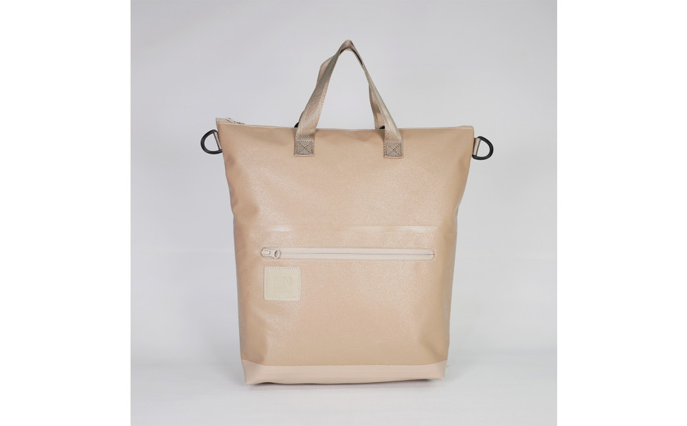 TENT BAG SARAH.01　防水バッグパック【ベージュ】