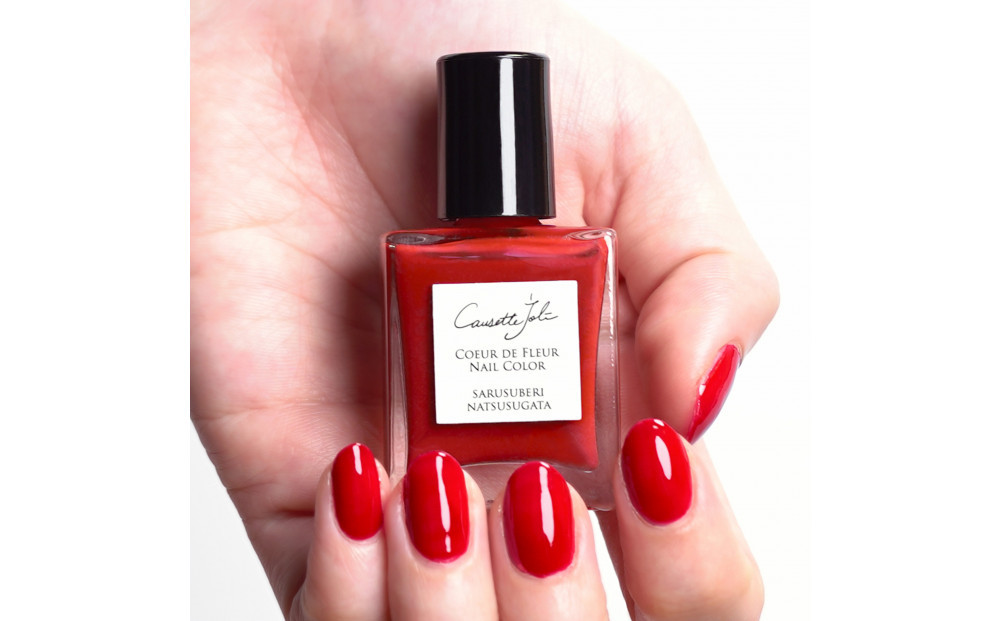 Causette.Joli Coeur de Fleur Nail Color【SARUSUBERI NATSUSUGATA】