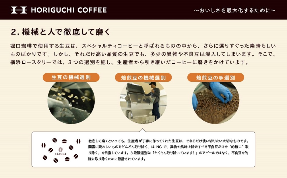 ＜スペシャルティコーヒー＞こだわりの厳選ブレンド3種セット（100g×3種：豆のまま）