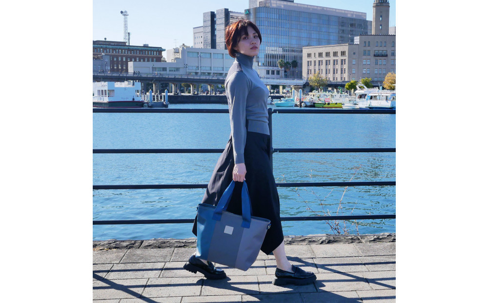 TENT BAG RYAN.01　防水トートバッグ【ブラック】