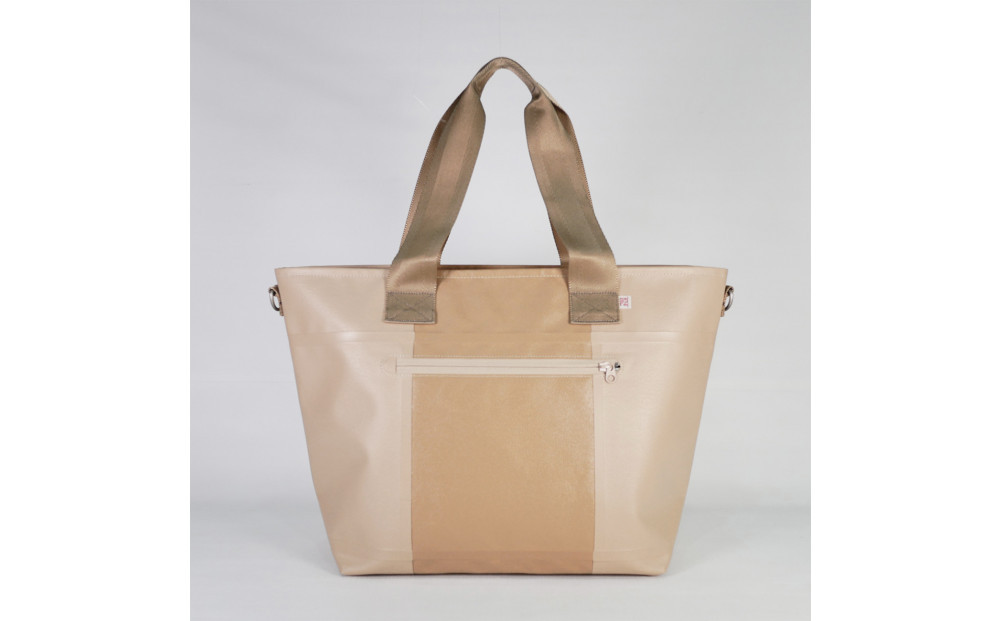 TENT BAG RYAN.03　防水トートバッグ【ベージュ】