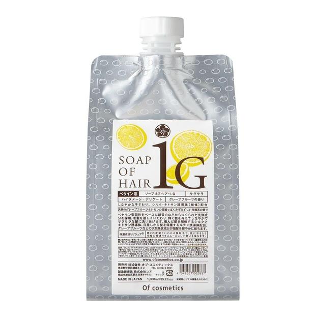 オブ・コスメティックス ソープオブヘア・1-G 1000ml エコサイズ 1個