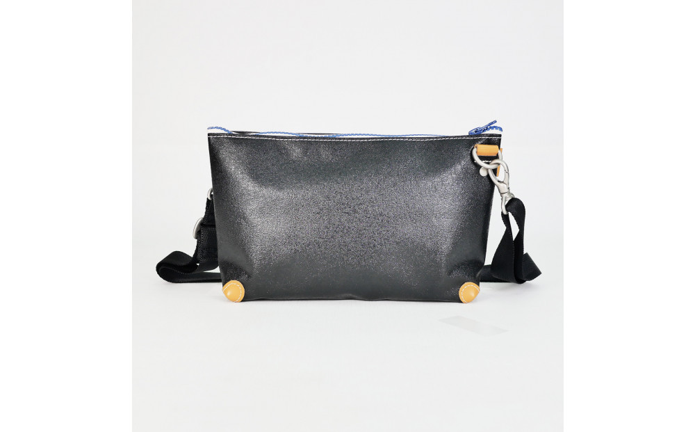 TENT BAG MORGAN.01　防水ショルダーバッグ【ブラック】