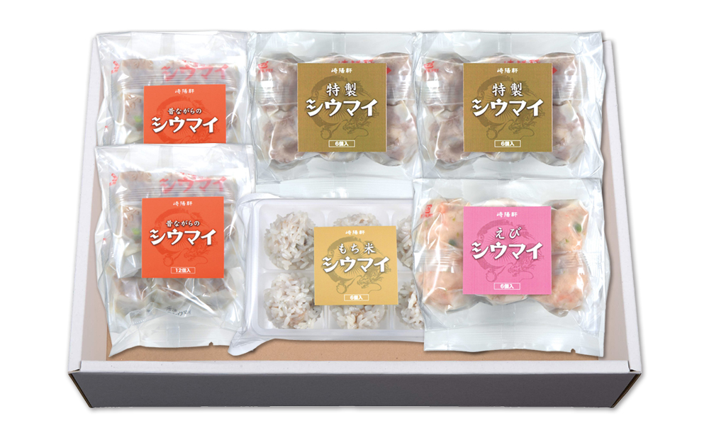 横浜名物 崎陽軒シウマイ満腹セット4種48個 | 特製・えび・もち米・伝統の焼売詰合せ 点心 中華惣菜 総菜 お取り寄せ 横浜グルメ 冷凍 送料無料 横浜市