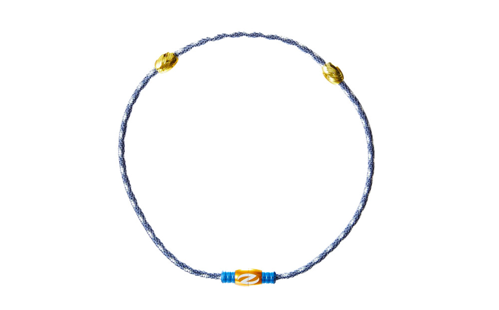 【Lサイズ】ザオラル・リカバリーネックレス　NV/GD | 横浜市 Lサイズ 健康アクセサリー 血行促進 回復力向上 パフォーマンスアップ