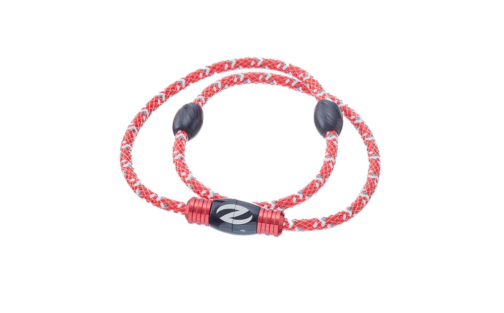 【Mサイズ】ザオラル・リカバリーネックレス　RD/BK | 横浜市 Mサイズ 健康アクセサリー 血行促進 回復力向上 パフォーマンスアップ