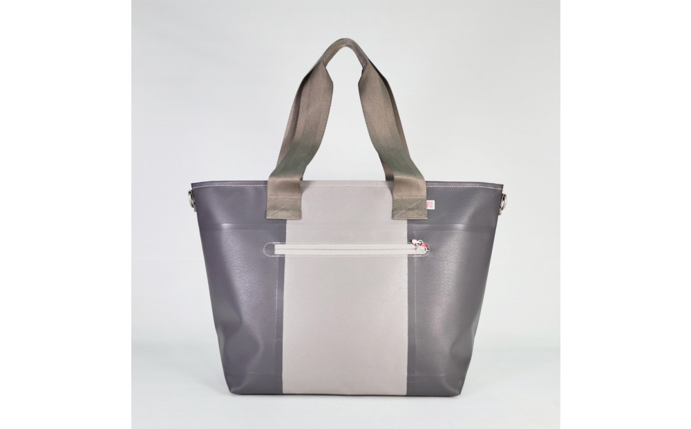 TENT BAG RYAN.03　防水トートバッグ【グレー】