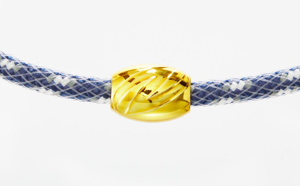 【Sサイズ】ザオラル・リカバリーネックレス　NV/GD | 横浜市 Sサイズ 健康アクセサリー 血行促進 回復力向上 パフォーマンスアップ