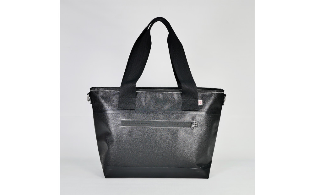 TENT BAG KEVINI.01　防水トートバッグ A4サイズ【ブラック】
