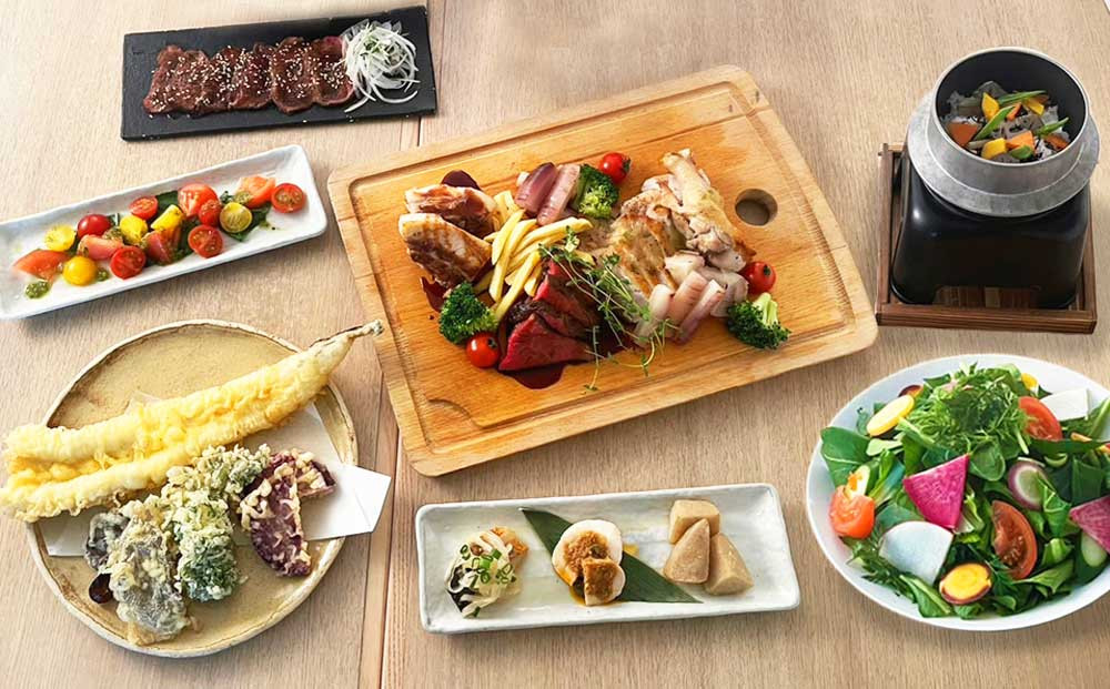 TSUBAKI食堂　横浜コース Rich　ペアお食事券（2名様）