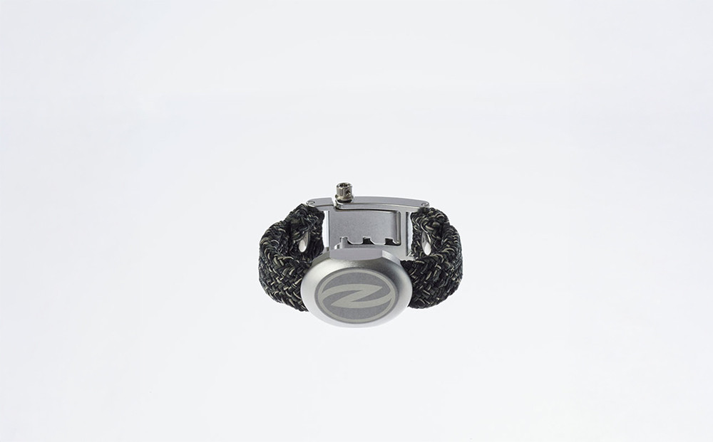 【Size17cm】ザオラル・リカバリーαバンド BK/SI｜横浜市 高機能 ブレスレット アクセサリー