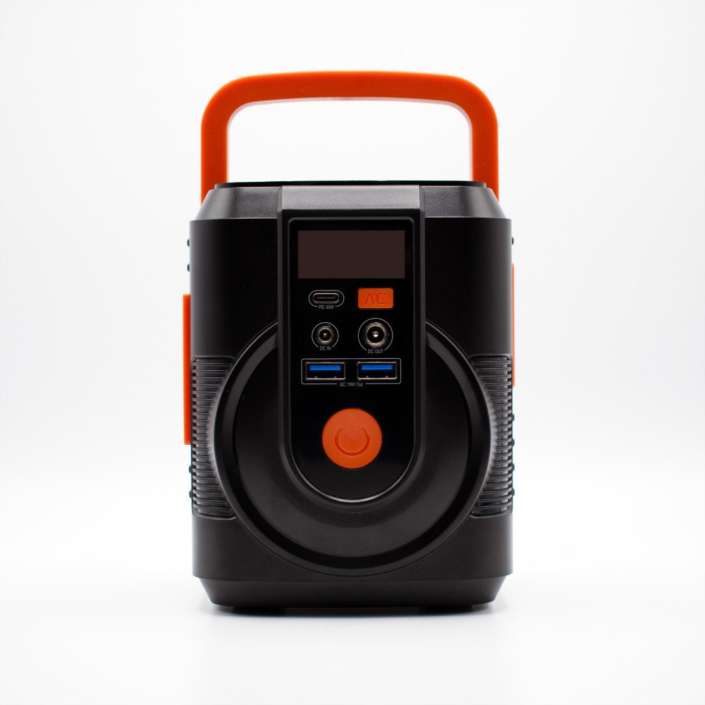 〈Solpa〉 ポータブル電源・ソーラーパネルセット（ブラック）