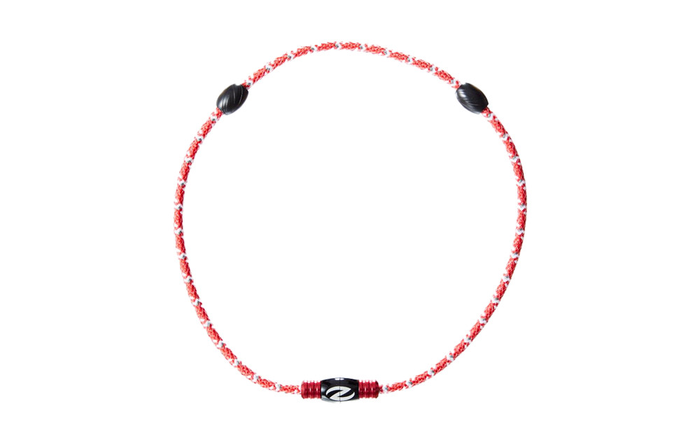【Mサイズ】ザオラル・リカバリーネックレス　RD/BK | 横浜市 Mサイズ 健康アクセサリー 血行促進 回復力向上 パフォーマンスアップ