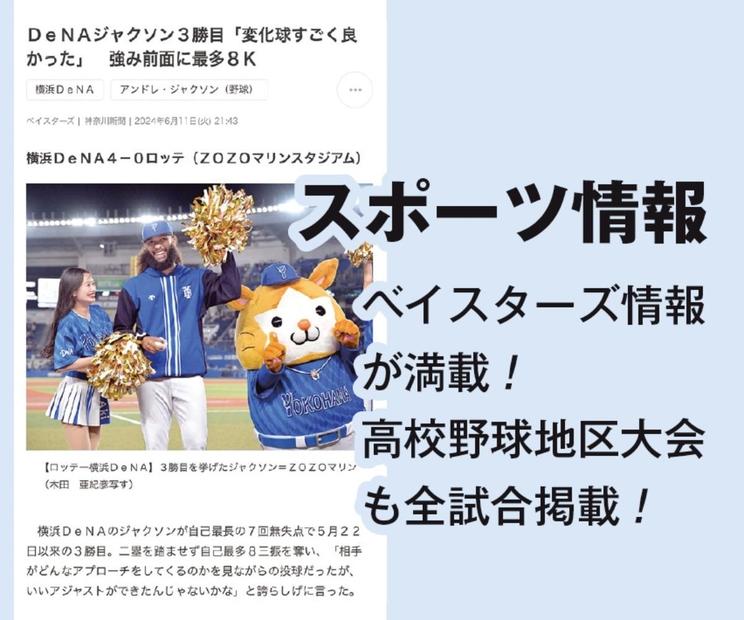 神奈川新聞 「＋電子版コース」（6ヵ月）