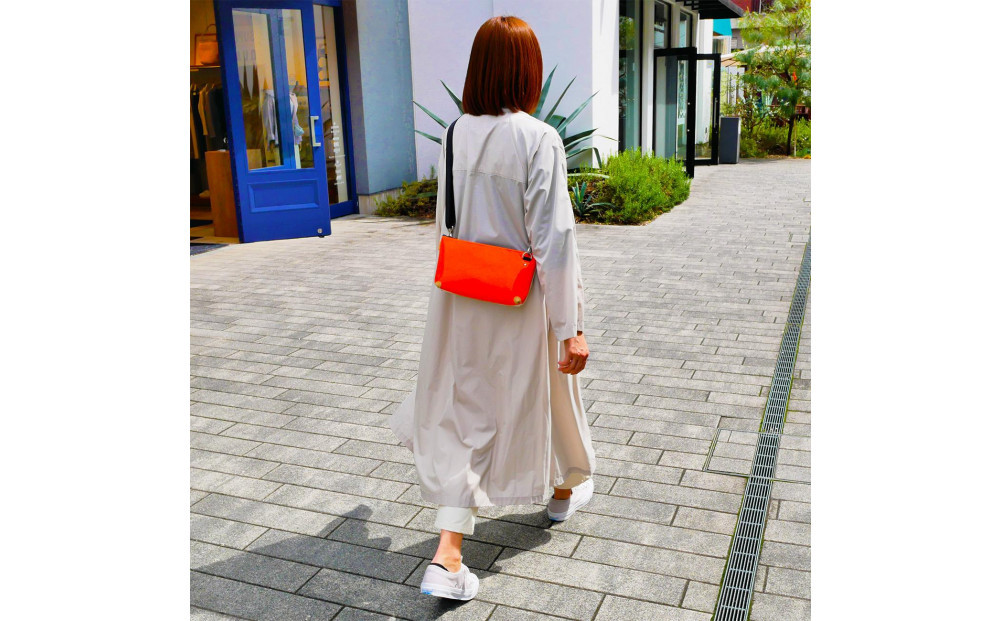 TENT BAG MORGAN.03　防水ショルダーバッグ【グレー】