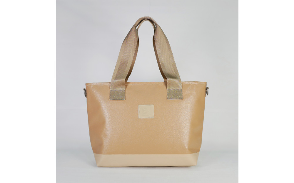 TENT BAG KEVINI.04　防水トートバッグ A4サイズ【ベージュ】
