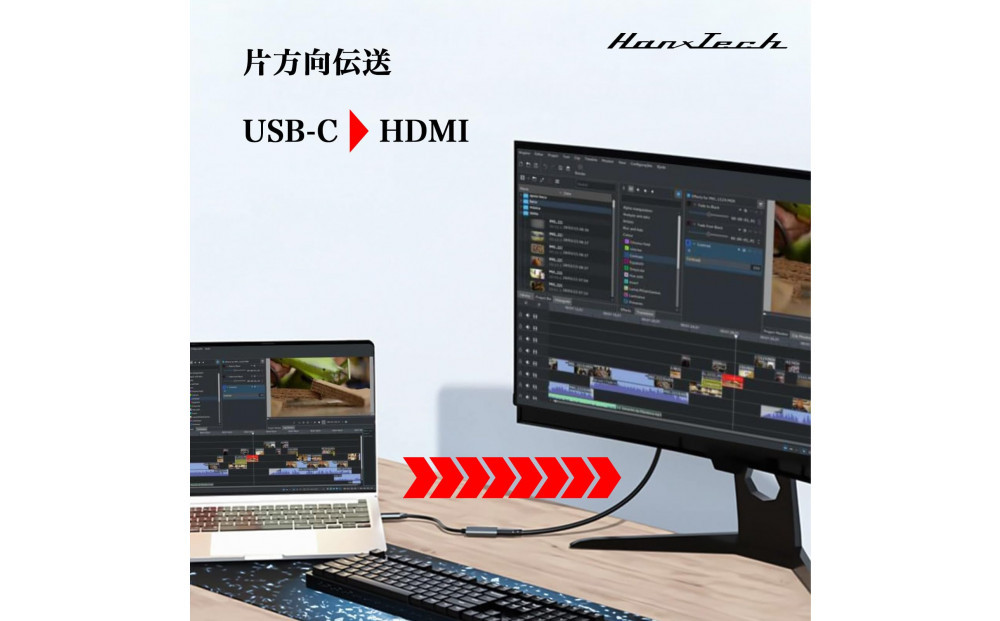 USBC HDMI1.4螟画鋤繧「繝繝励ち HT-CH44GY
