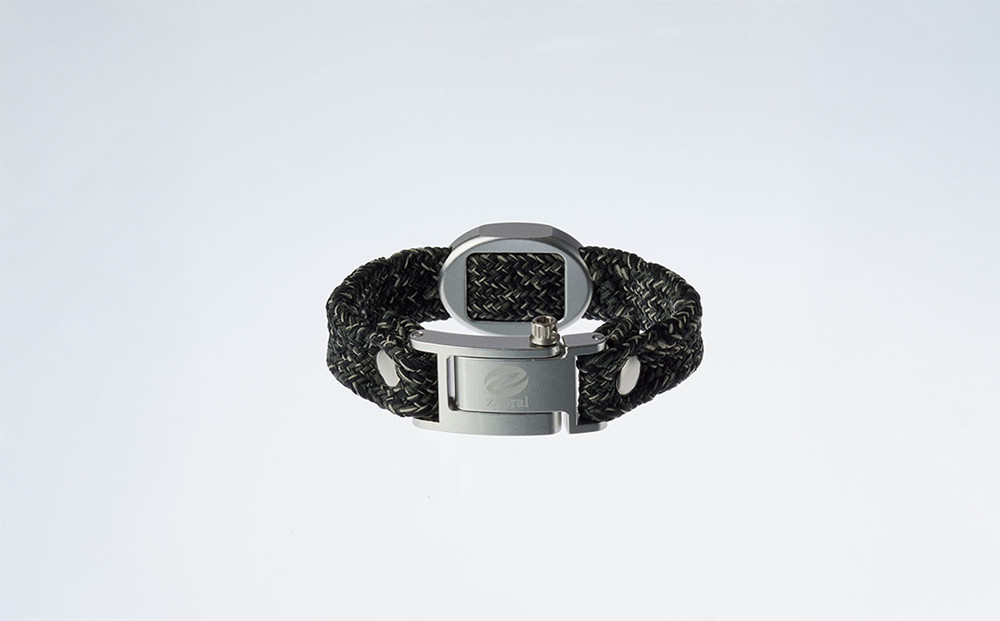 【Size17cm】ザオラル・リカバリーαバンド BK/SI｜横浜市 高機能 ブレスレット アクセサリー