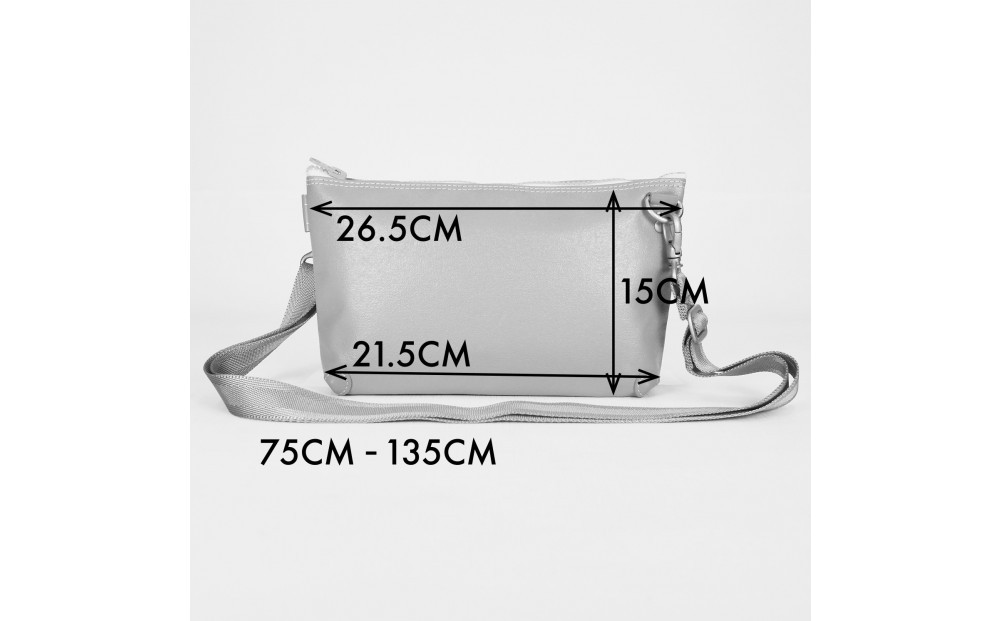 TENT BAG MORGAN.03　防水ショルダーバッグ【グレー】