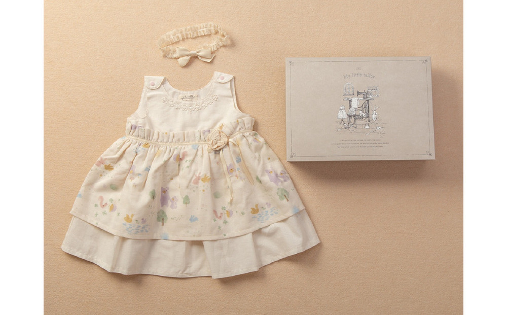 ドレス＆ヘアバンド　ギフトボックス付き TAK118