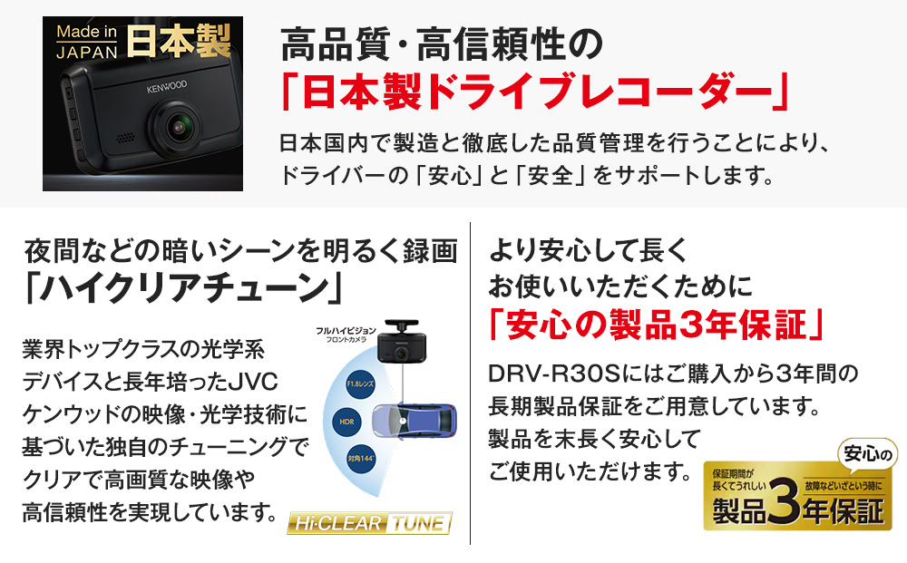KENWOOD DRV-R30S 繝峨Λ繧、繝悶Ξ繧ウ繝シ繝繝シ