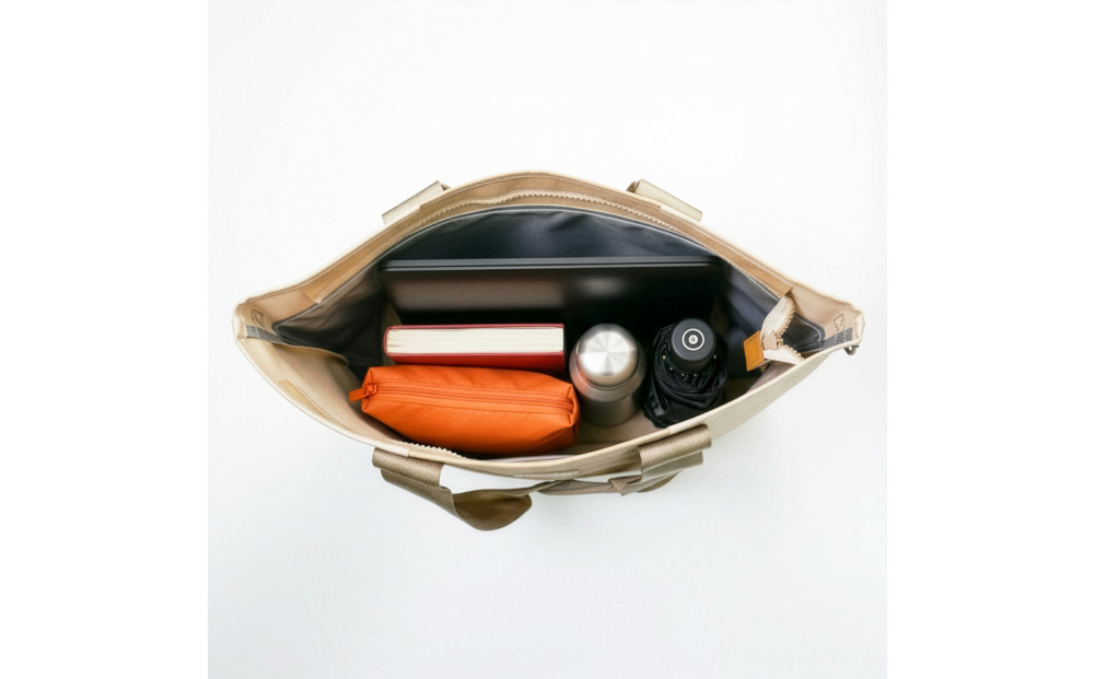 TENT BAG RYAN.02　防水トートバッグ【カーキ】