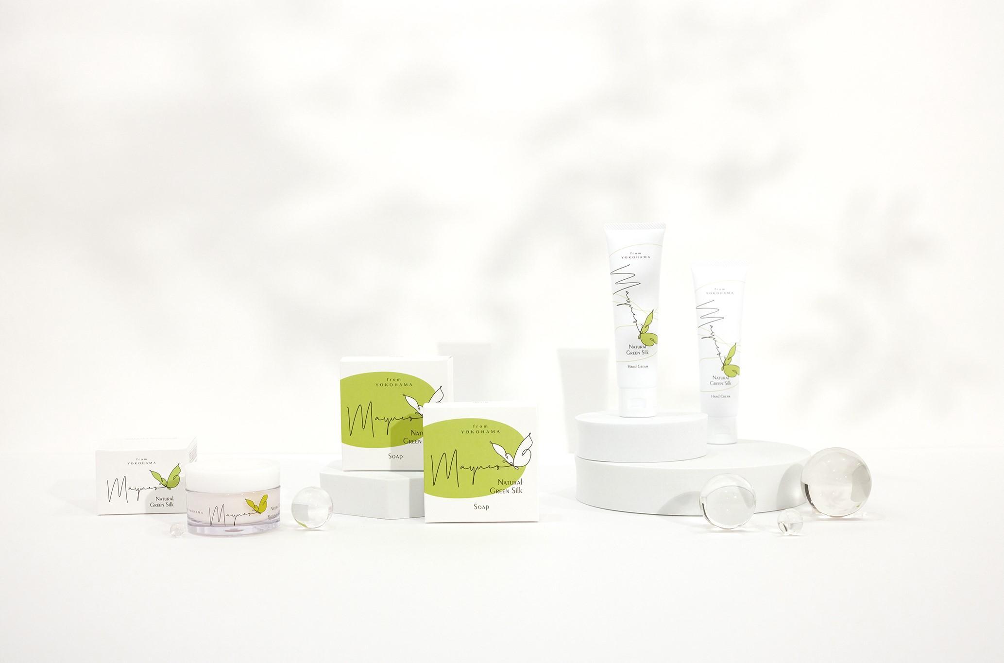 ＜国産グリーンシルク配合＞Mayuco ナチュラルモイスチャーソープ 80g