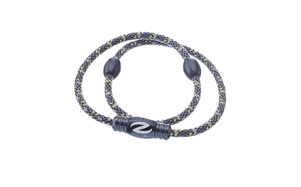 【Lサイズ】ザオラル・リカバリーネックレス　BK/ BK | 横浜市 Lサイズ 健康アクセサリー 血行促進 回復力向上 パフォーマンスアップ