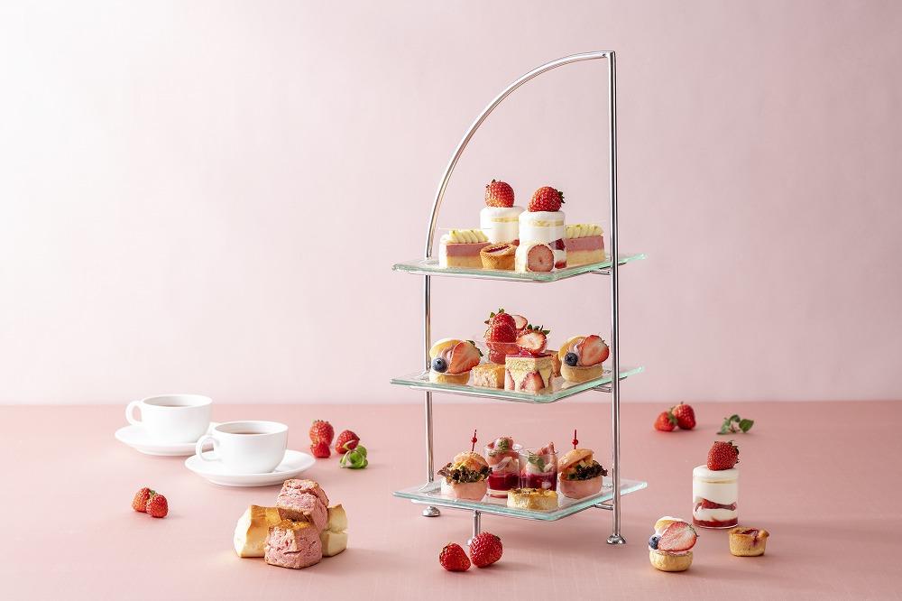 ヨコハマ グランド インターコンチネンタル ホテル ラウンジ＆バー「マリンブルー」アフタヌーンティー ペア利用券｜人気スイーツ体験 女子会 記念日｜神奈川県 横浜市