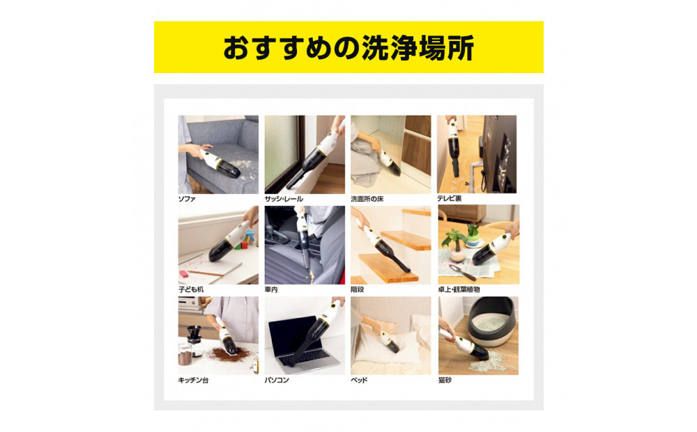 ケルヒャーハンディクリーナー CVH３Plus