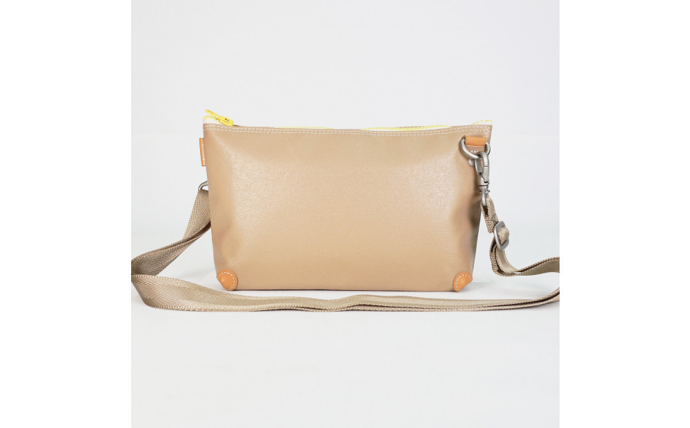 TENT BAG MORGAN.04　防水ショルダーバッグ【ベージュ】