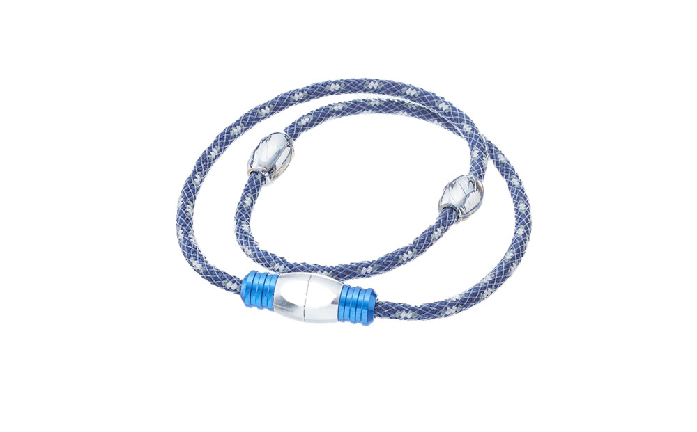 【Sサイズ】ザオラル・リカバリーネックレス　NV/SI | 横浜市 Sサイズ 健康アクセサリー 血行促進 回復力向上 パフォーマンスアップ