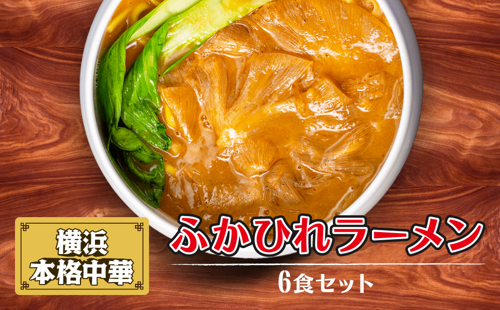 横浜本格中華　ふかひれラーメン6食セット