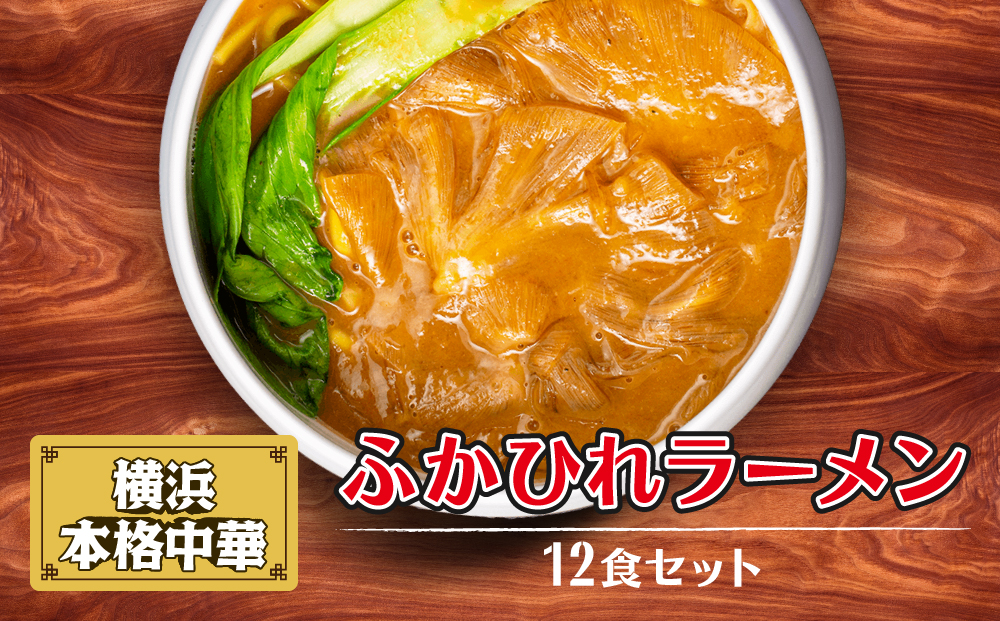 横浜本格中華　ふかひれラーメン12食セット