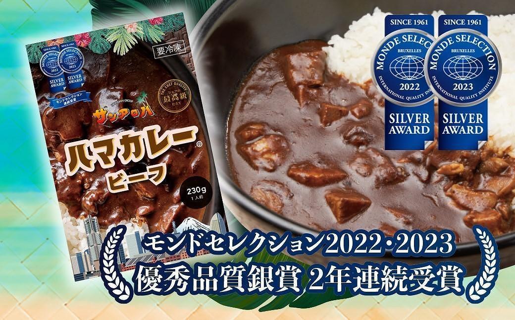 サンアロハ「ハマカレー　ビーフ　230g×4個パック」