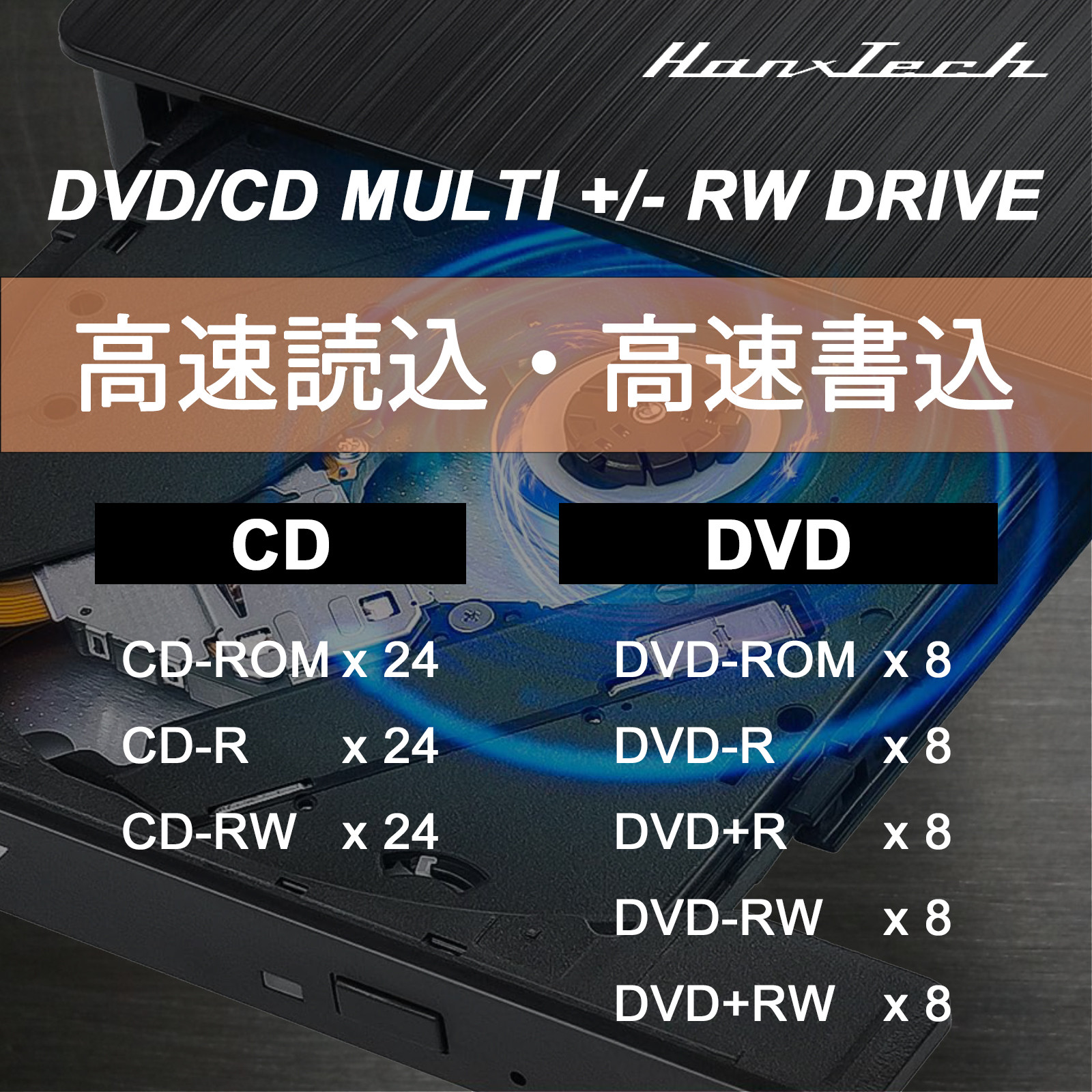 USB-HUB莉倥″螟紋サ倥¢DVD繝峨Λ繧、繝 HT-DV30BY