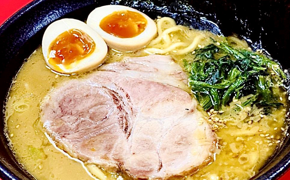 横浜家系ラーメン 一二三家 とんこつ醤油ラーメン4食セット｜麺＆スープ付き お取り寄せ ご当地ラーメン｜人気 おすすめ 送料無料｜神奈川県 横浜市