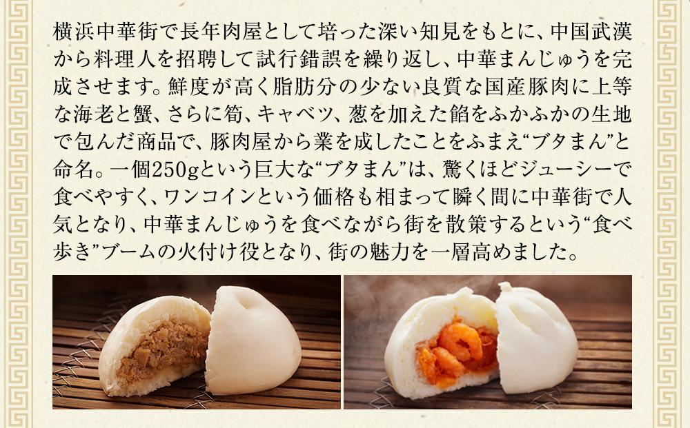 横浜中華街 江戸清 ブタまんセット（10個）｜大きい肉まん・巨大肉まん お土産 点心 惣菜 ギフト｜人気 おすすめ 送料無料｜神奈川県 横浜市