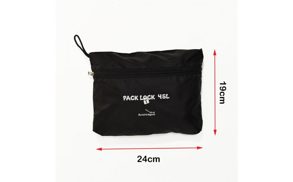 Aconcagua 繧「繧ウ繝ウ繧ォ繧ー繧「 PackLock 45 蜊嶺コャ骭縺後°縺代i繧後k繧ォ繝舌シ 髦イ迥ッ 豎壹l髦イ豁「 遐エ謳埼亟豁「