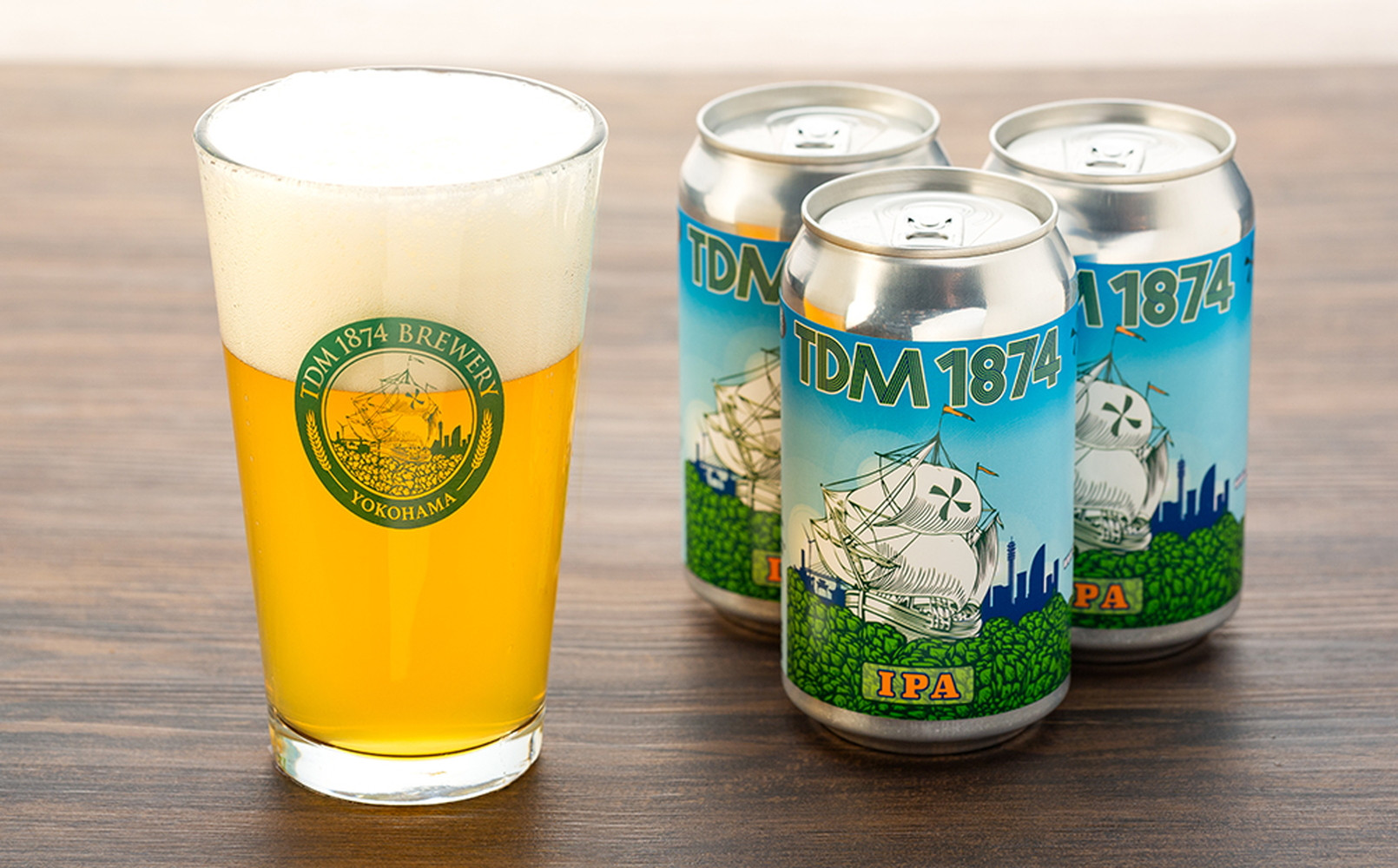 TDM 1874 Brewery クラフトビール　IPA（350ml×24本）【お酒・地ビール・酒】数々の審査会で金賞受賞！【ABG0010-02】