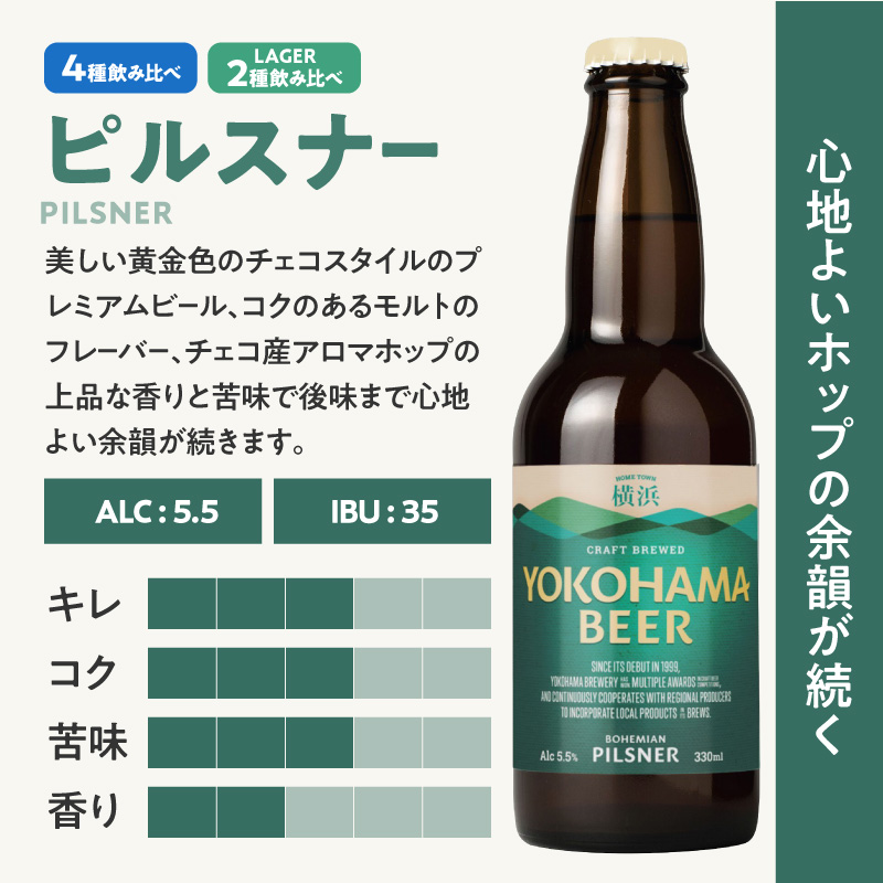 横浜ビール　人気 4種24本セット