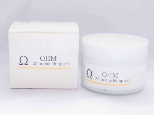 Ω OHM オールインワンリフトアップジェル 50g【AQV0001】