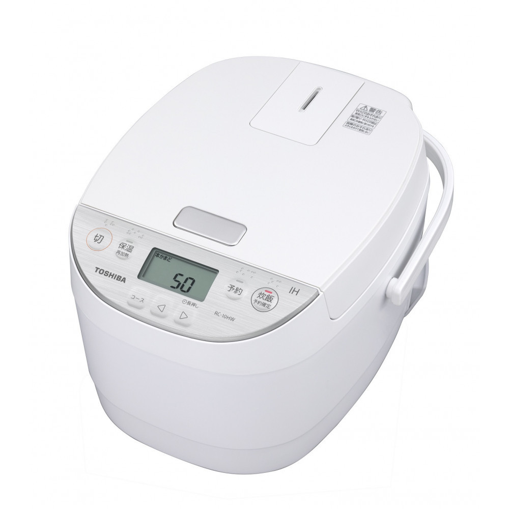 æ±è çé£¯åš IH 5.5å RC-10HW(W) ãã¯ã€ã ãµã£ãã åé·çãã€ã€ã¢ã³ãé æ¬ããŸã© äžè³ 0.5åãã å·åãã¯ã æ©çã çã蟌㿠ãããã äŸ¿å© å®¶é» ç飯 ãããã äººæ° TOSHIBA ç¥å¥å·ç å·åŽåž